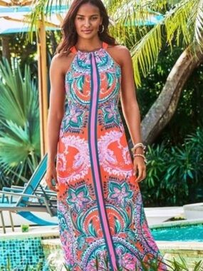 Lilly Pulitzer | Dresses | Nwt Lilly Pulitzer Janette Maxi Dress In  Maldives Green | Poshmark